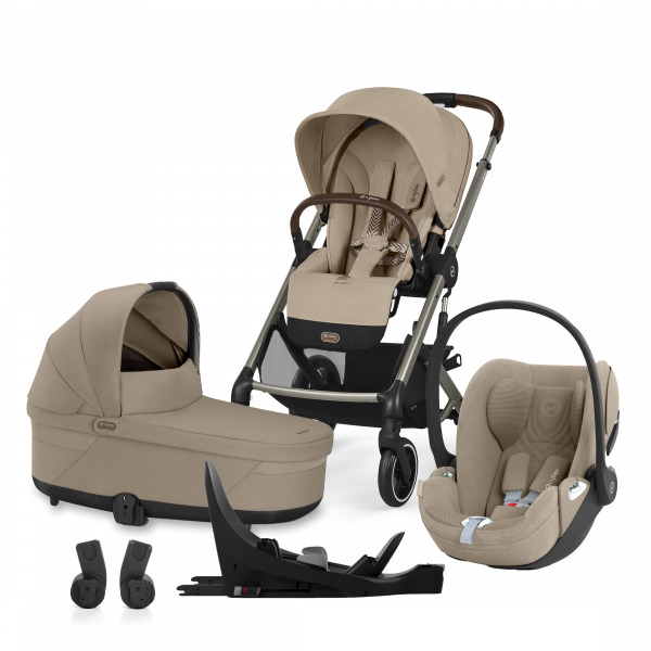 CYBEX Gold Balios S LUX 4in1 - Almond Beige / Cozy Beige